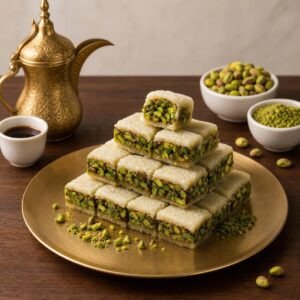 بلورية بالفستق الحلبي